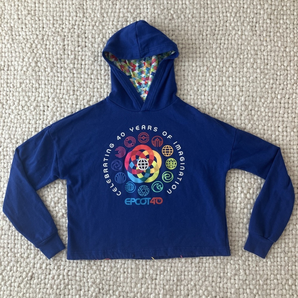 Walt Disney World Epcot 40th Anniversary Women's Sweatshirt XS